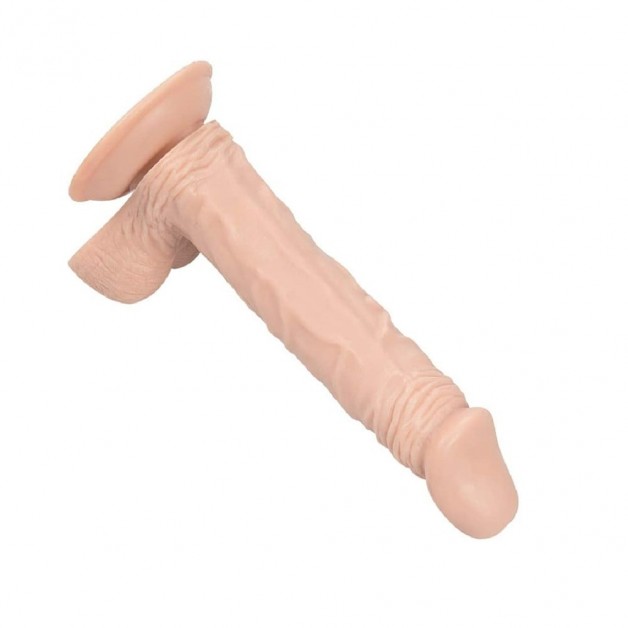 19 Cm 20 Cm Ten Dokusunda Testisli Dildo